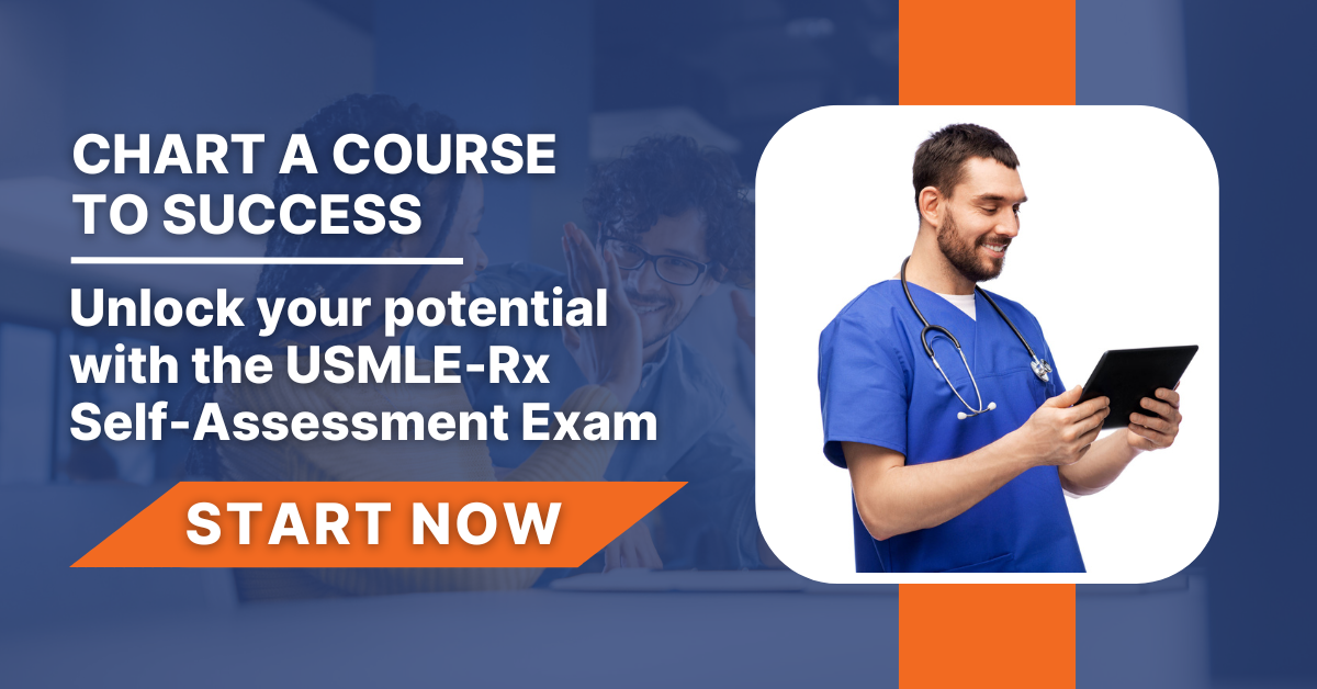 Take a FREE Self-Assessment Exam through 3/31/24 with USMLE-Rx!