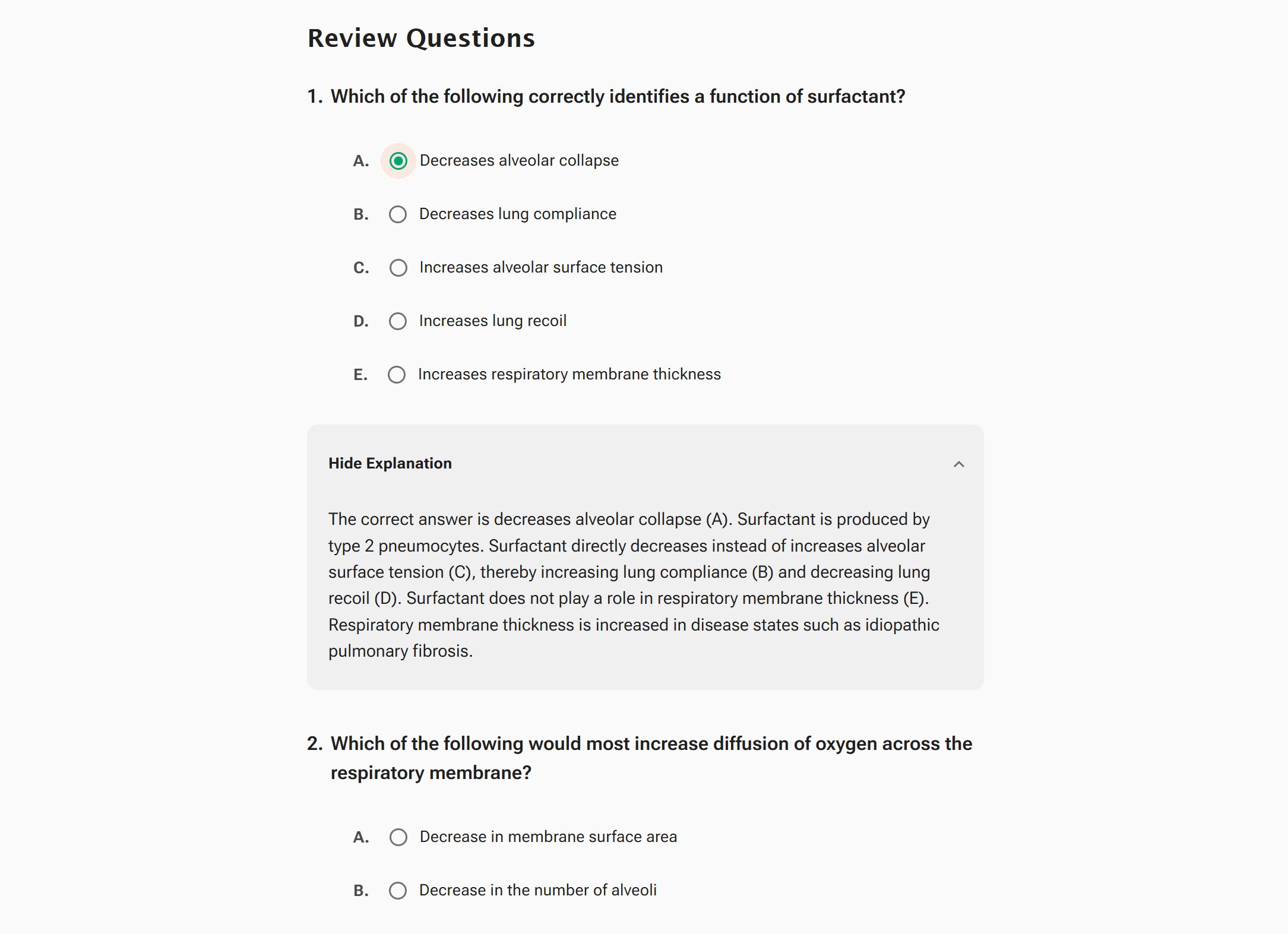 <span class="tour-num">04</span><span class="tour-title">Come back to the case</span><p class="tour-desc">The opening case returns with the answer and the reasoning, followed by review questions covering the whole Brick.</p>